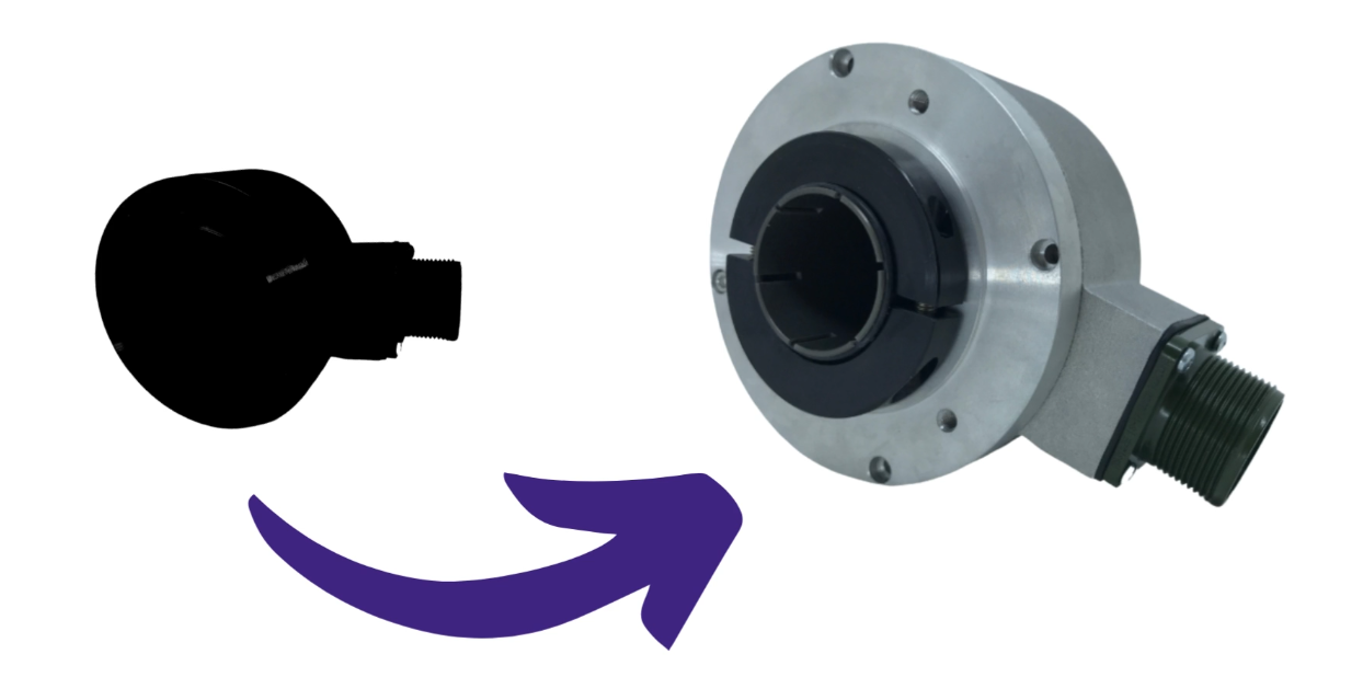 Como substituir um encoder rotativo
